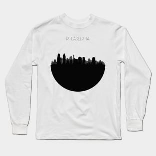 Philadelphia Skyline Long Sleeve T-Shirt